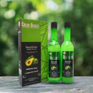 Color Beauté Natural Hair Color Gel – Ammonia Free (Black)