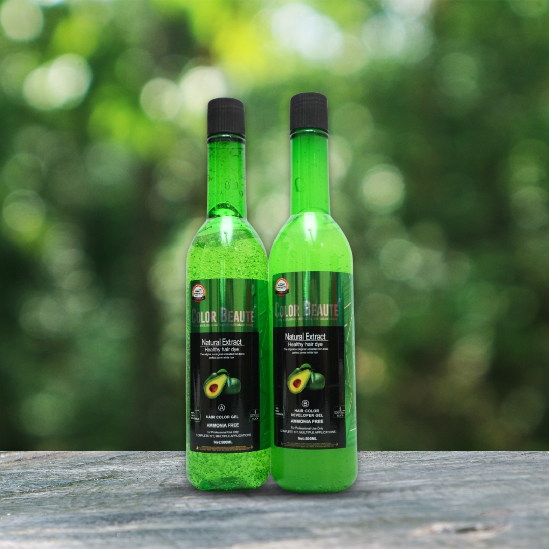 Color Beauté Natural Hair Color Gel – Ammonia Free (Black) - Image 3