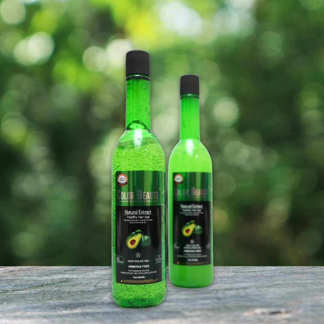 Color Beauté Natural Hair Color Gel – Ammonia Free (Black) - Image 2