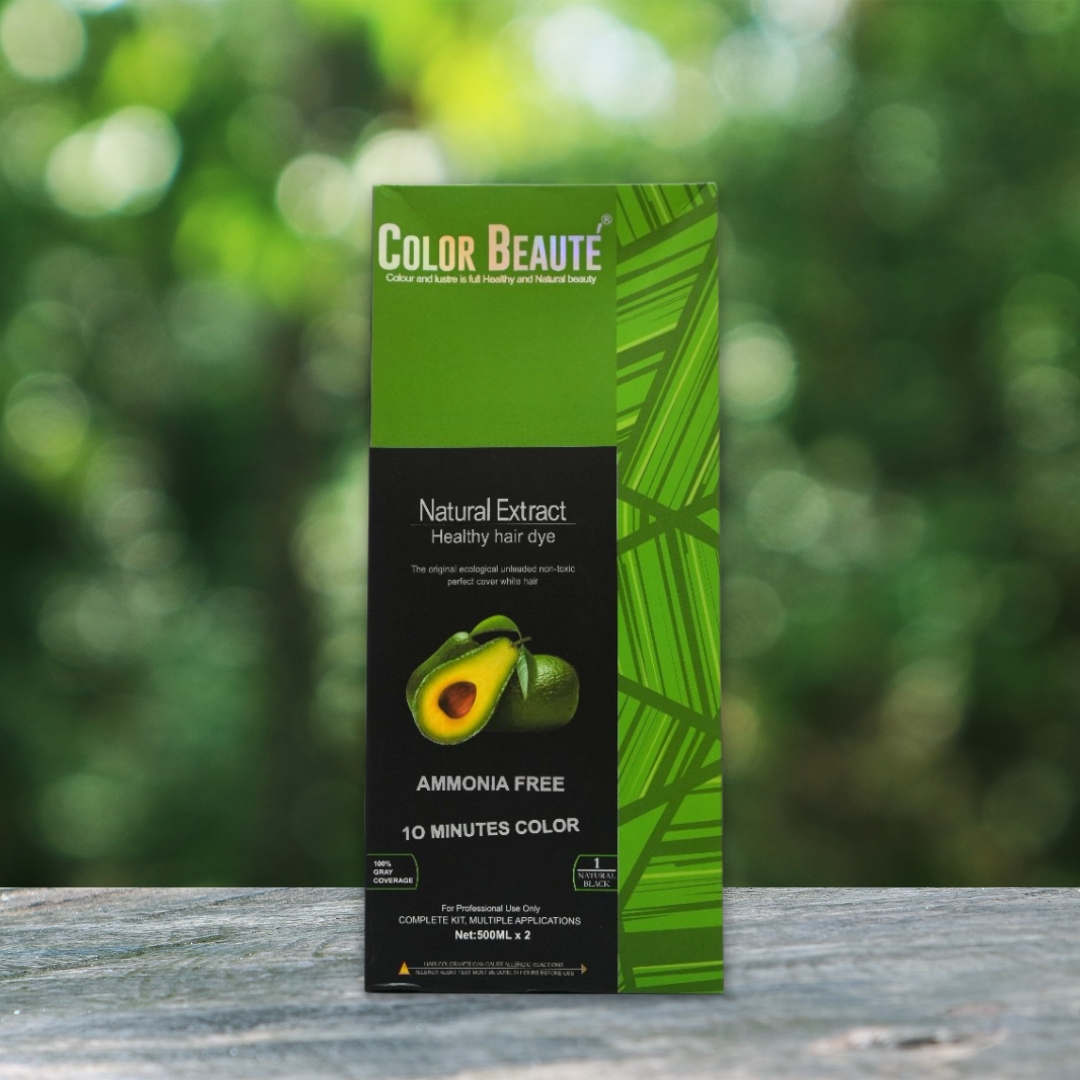 Color Beauté Natural Hair Color Gel – Ammonia Free (Black) - Image 4