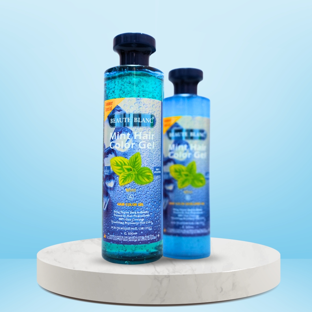 Mint Hair Color Gel – Black