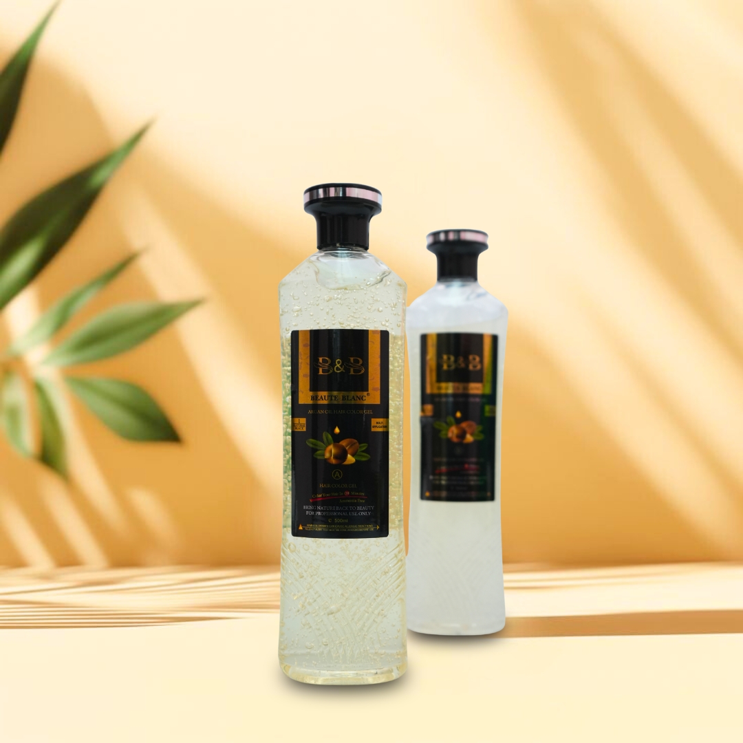 Argan Oil Hair Color Gel – Black - Image 3