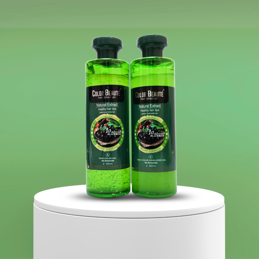 Color Beaute Black Hair Colour Gel
