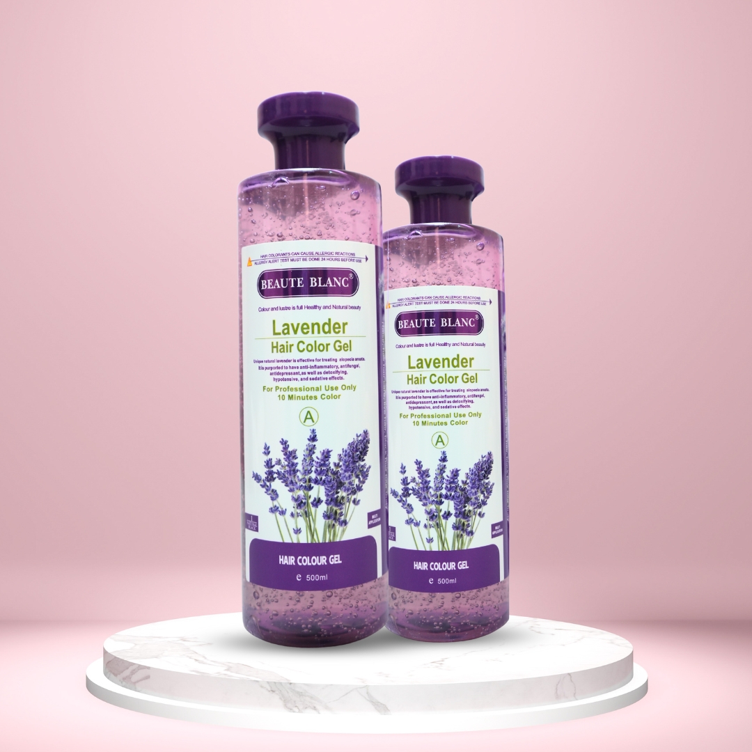 Lavender Hair Color Gel
